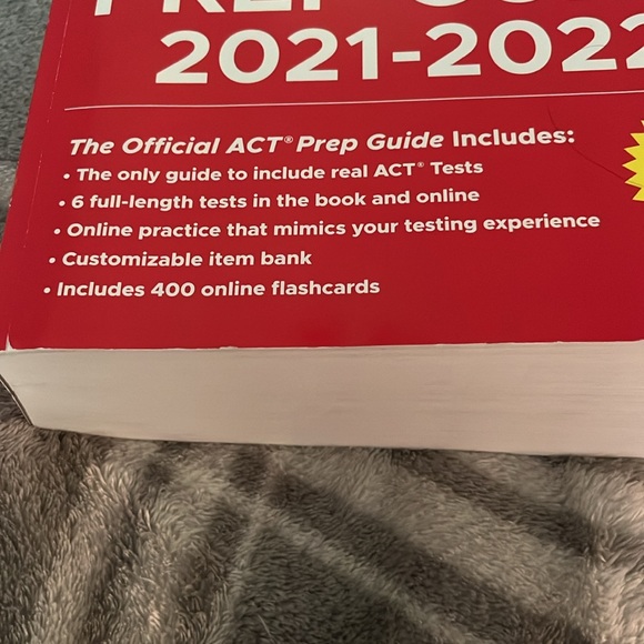 NEW The Official ACT Prep Guide Book 2021-2022 Wiley - Picture 4 of 4
